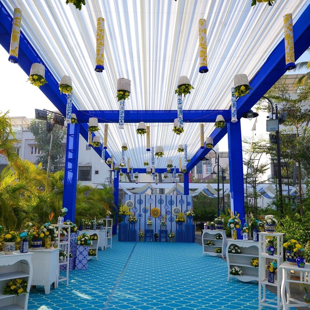 Royal mandap setup
