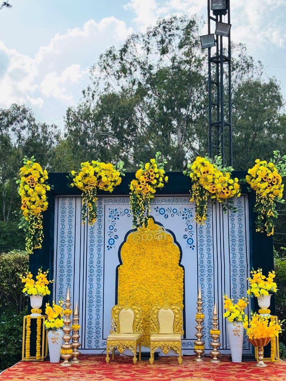 Bhrahmkrupa Haldi decoration