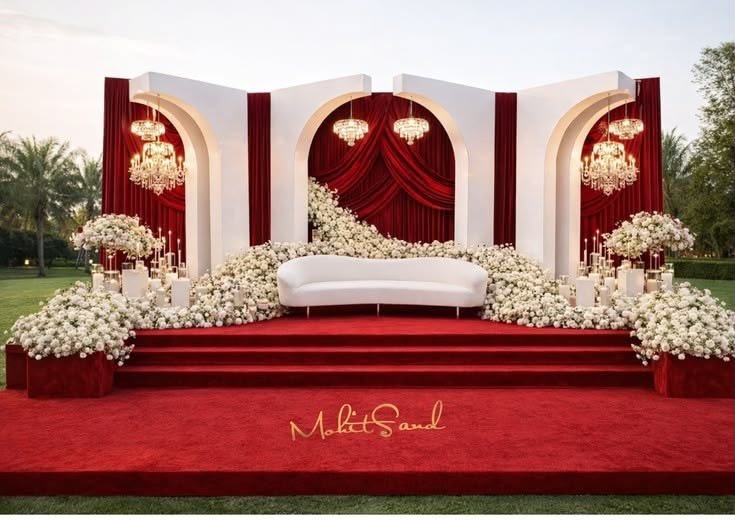 Bhrahmkrupa Reception decoration