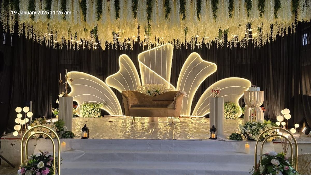 Bhrahmkrupa Reception decoration