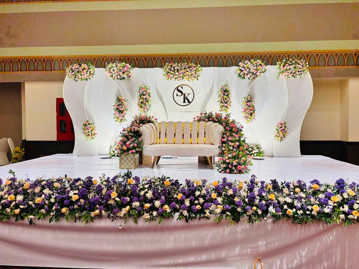 Bhrahmkrupa Reception decoration